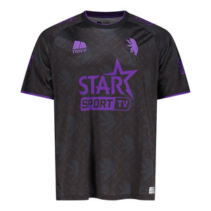 25-26 | Beerschot | Wedstrijdshirt | derde | zwart - paars I kind
