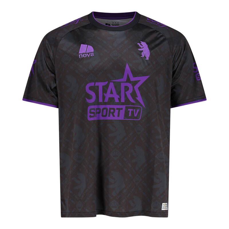 NOVA 25-26 | Beerschot | Wedstrijdshirt | derde | zwart - paars I volw