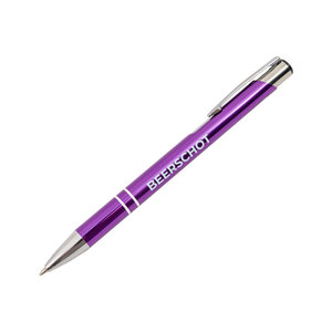 Stylo à bille violet Beerschot