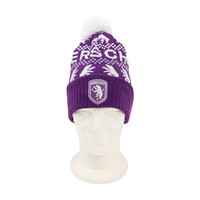 Beerschot Christmas beanie with pompom