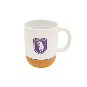 Tasse à soupe blanche 420 ml - Logo Beerschot