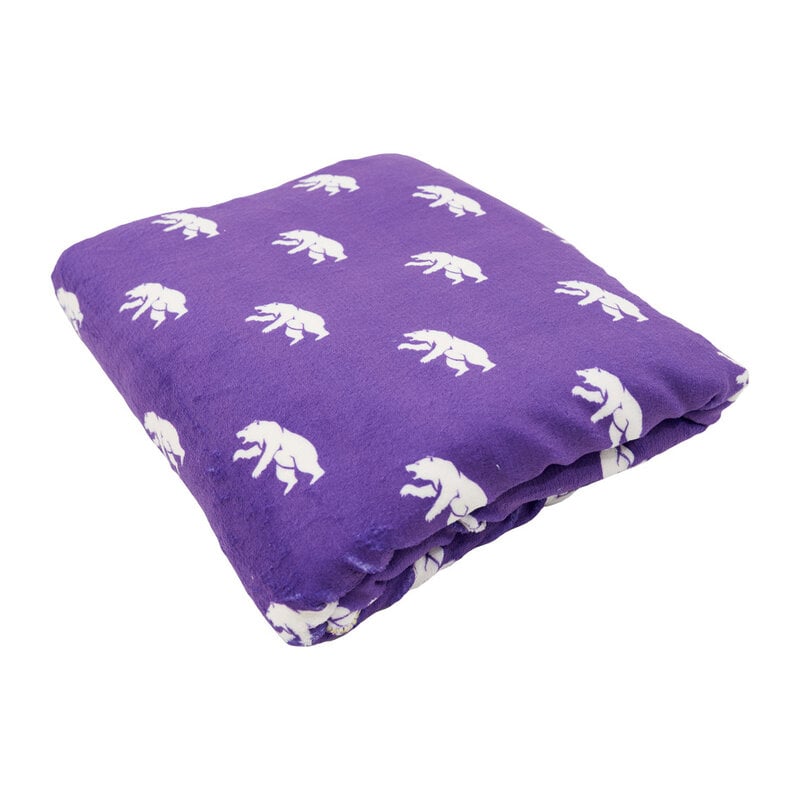 Beerschot Sherpa Fleece Blanket - Beerschot (Purple)