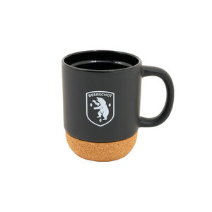 Tasse à soupe noire 420 ml - Logo Beerschot