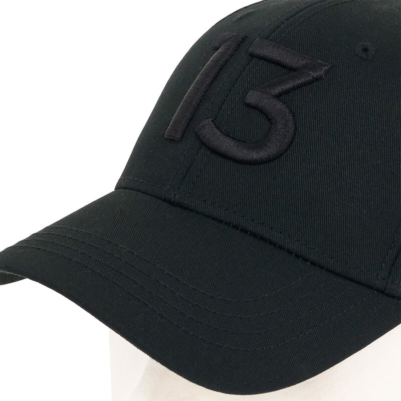 Beershot Casquette noire n° 13 avec broderie en relief