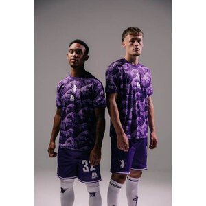 26I27 - WARMING UP - paars - shirt KIDS