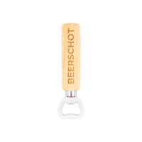 Beershot Beerschot Bottle Opener with Wooden Handle
