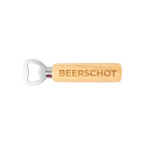 Beerschot Bottle Opener with Wooden Handle