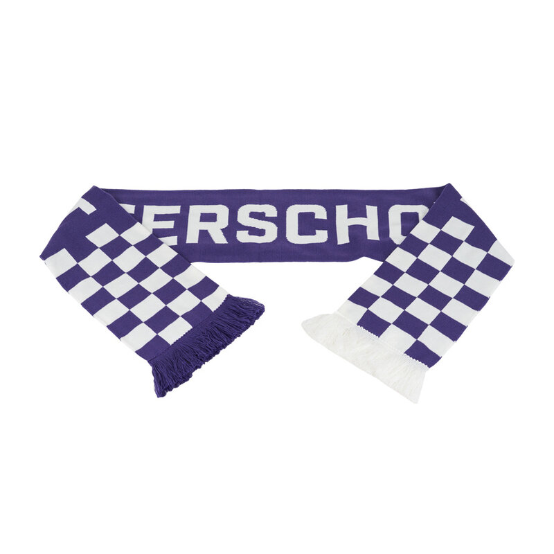Beerschot Beerschot Scarf (Purple/White Checkered)
