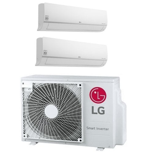 LG LG Multisplit MU3R21 7,3 kW met 1x LG PC18SQ R32 5,0kW en 1x LG PC09SQ 2,5 kW  Airco en Montage