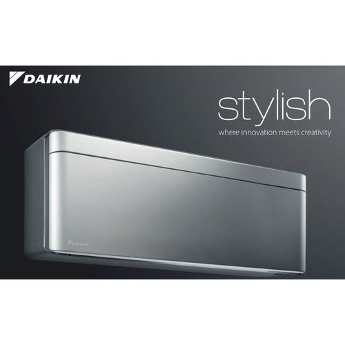 Daikin Daikin Stylish Zilver FTXA35BS/RXA35A 3,5 kW Single Split Airco