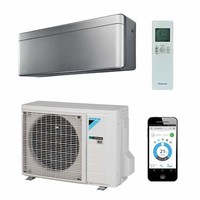 Daikin Stylish Zilver FTXA50BS/RXA50B 5,0 kW Single Split Airco