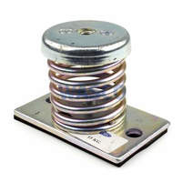 Set Trillingsdempers 4 x metalen veervoet