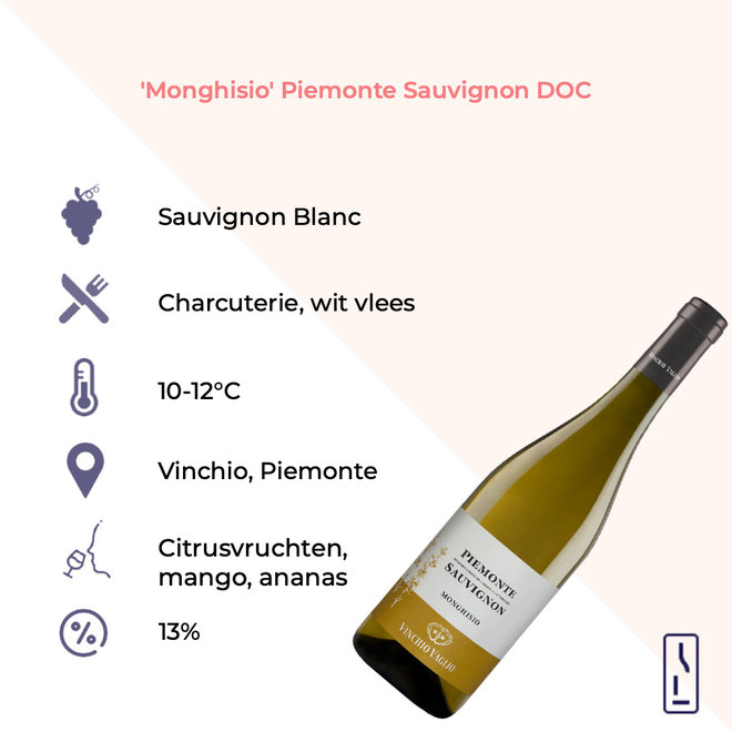 'Monghisio' Piemonte DOC Sauvignon 2020