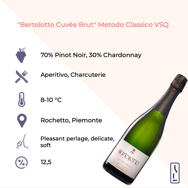 ‘Bertolotto’ Metodo Classico VSQ Cuvée Brut