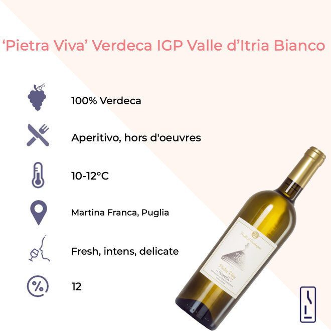‘Pietra Viva’ Verdeca IGP Valle d’Itria Bianco