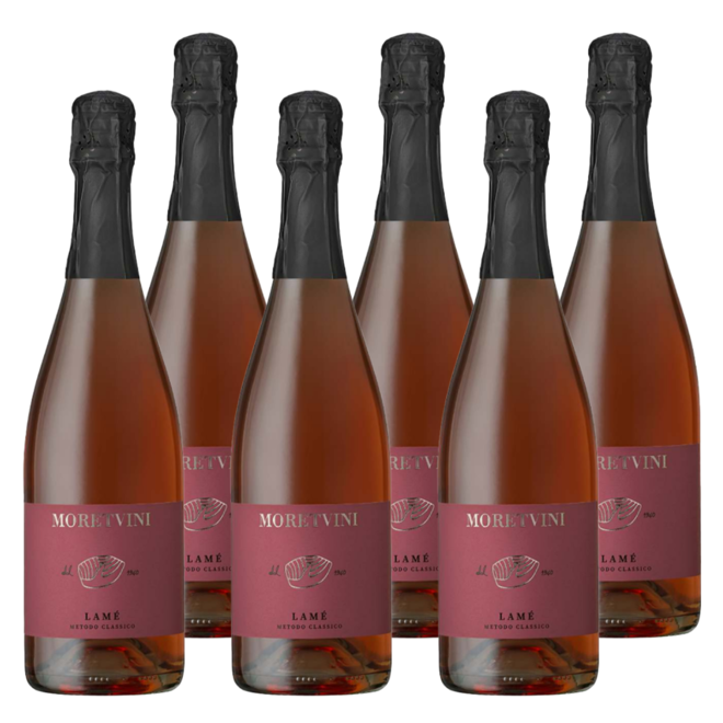 ‘Lamé’ Vino Rosato Spumante Metodo Classico Dosaggio Zero