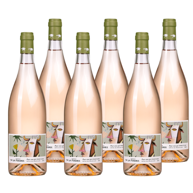 ' Pour Ceux qui rêvent le jour' Rose Côtes du Roussillon