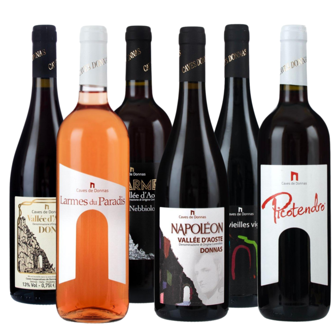 Caves de Donnas tasting pack