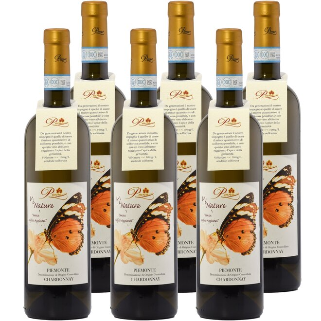 Vinature Piemonte DOC Chardonnay - Ohne Zusatz von Sulfiten