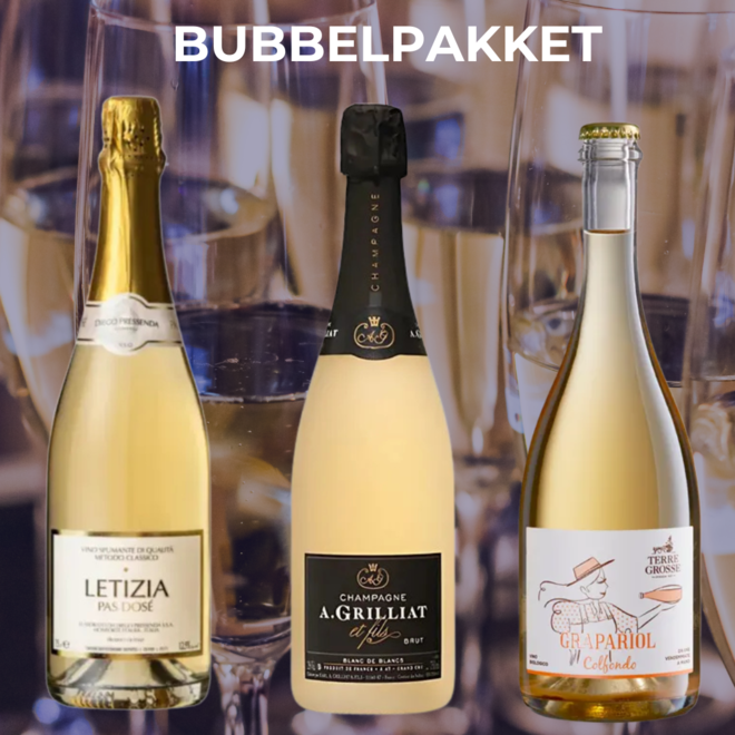 Sparkling wine tastingbox