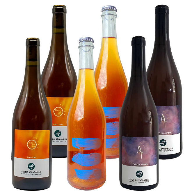 Poggio Bbaranello Orange Wein Probepaket