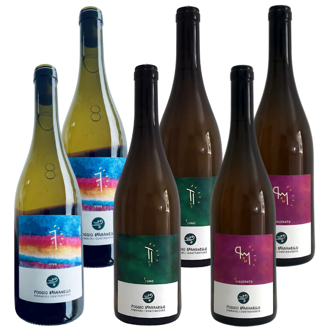 Poggio Bbaranello White Wine Tasting Case