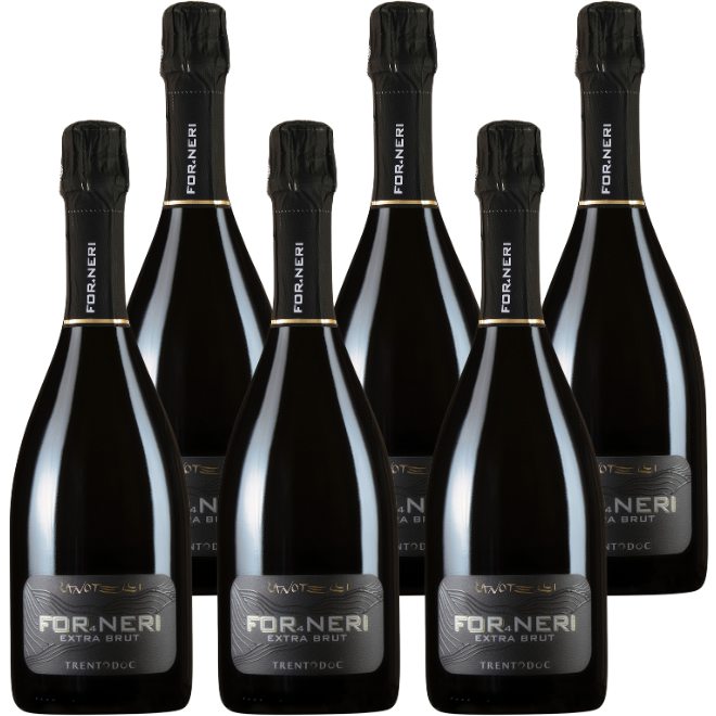 Zanotelli Spumante 'For4Neri' Brut Trento DOC