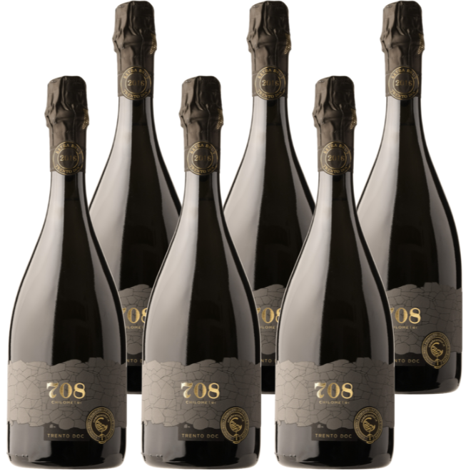 '708km' Extra Brut Trento DOC Chardonnay