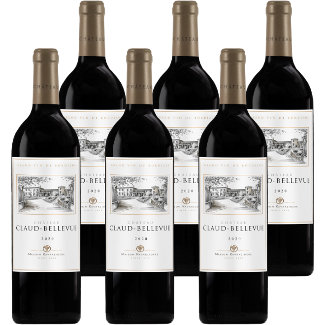 Chateau Claud-Bellevue Castillon Côtes de Bordeaux 2020