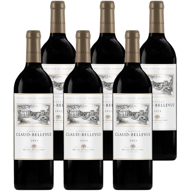 Chateau Claud-Bellevue Castillon Côtes de Bordeaux 2021