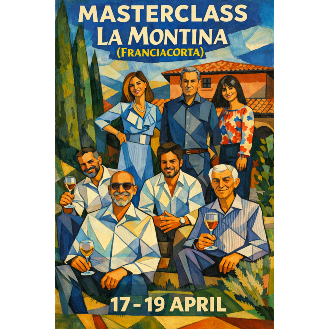 Masterclass La Montina - Franciacorta  17 - 18 - 19 april