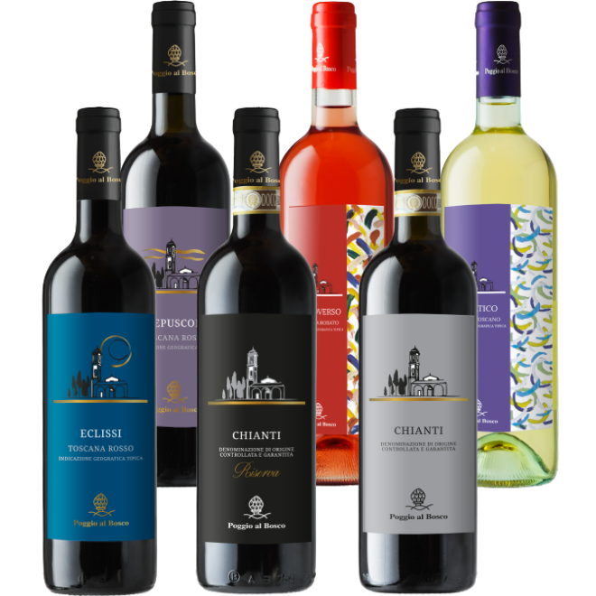 Poggio al Bosco Tasting Case