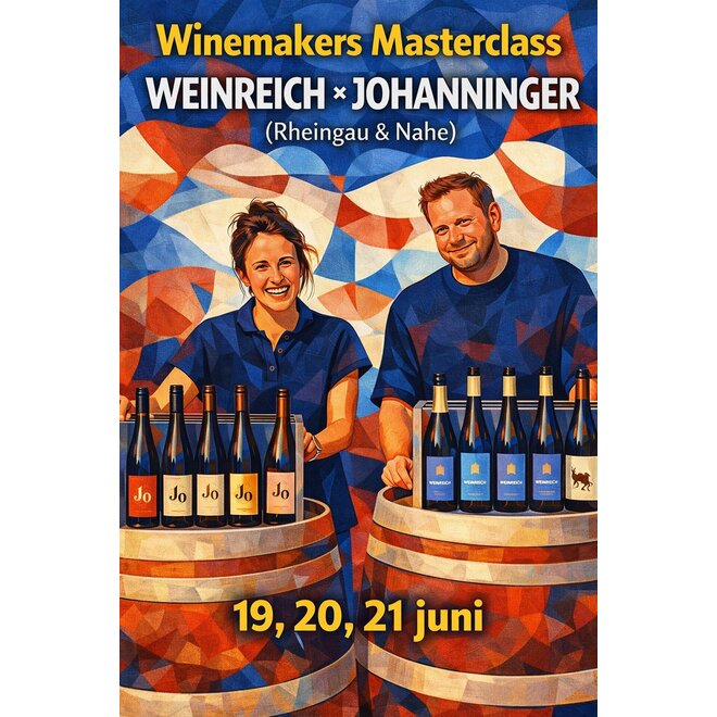 Masterclass Weinreich x Johanninger - 19, 20, 21 juni