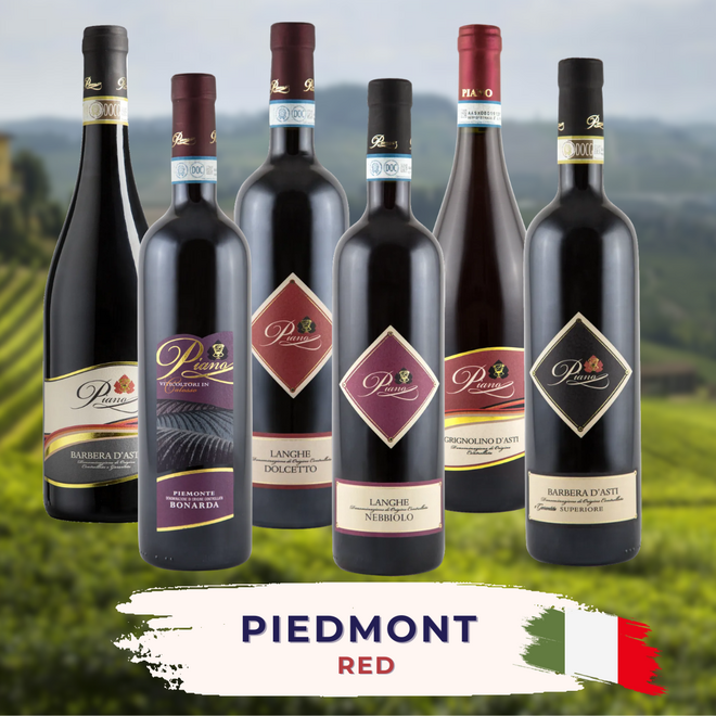 Piedmont Red Tasting Case