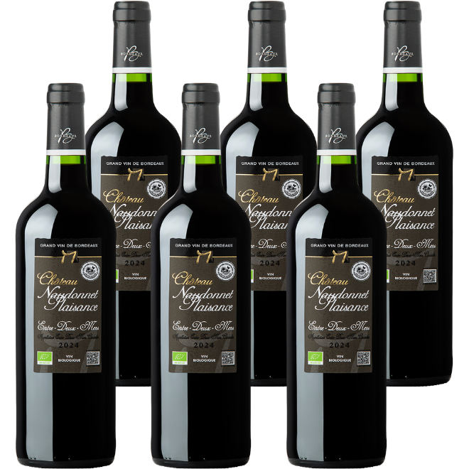 Château Naudonnet Plaisance Rouge AOP Entre-Deux-Mers 2025