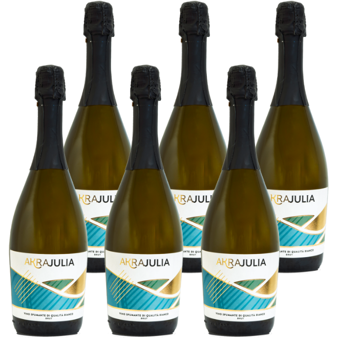 'Akra Julia' Vino Spumante Bianco Brut