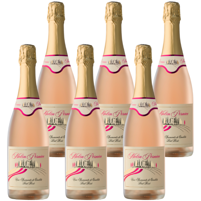 'Molin Pernice' Rosato Spumante Brut