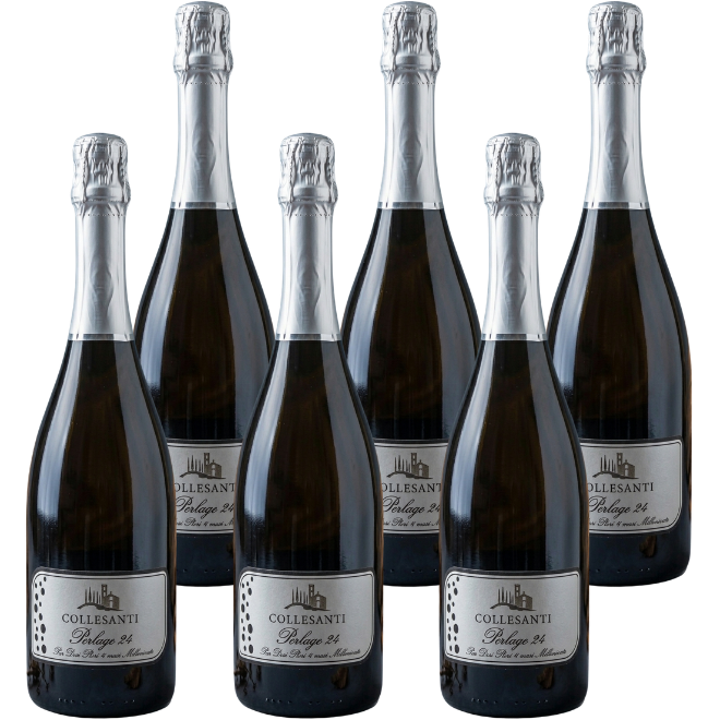 Collesanti Perlage 24 Brut Metodo Classico Chardonnay