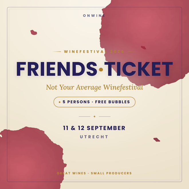 Friends-ticket Not Your Average Winefestival 2026