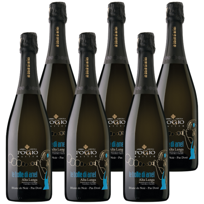 'Le Bolle di Ariel' Blanc de Noirs DOCG Alta Langa