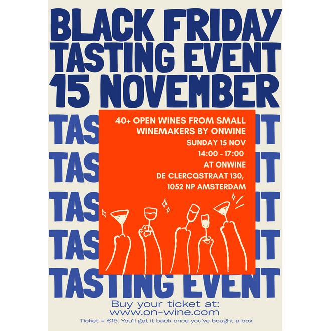 Black Friday Tasting Event Amsterdam