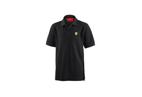 Kids Ferrari Polo Zwart