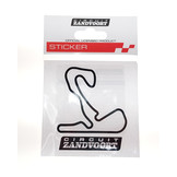 Sticker Circuit Zandvoort "Layout Groot"