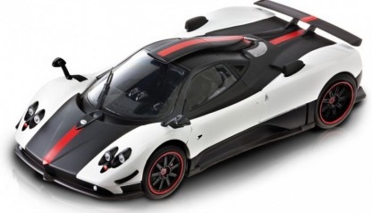 Schaalmodel 1:18 Pagani Zonda Cinque Wit Motormax