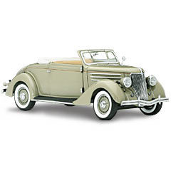 Modellauto 1:24 Ford Cabriolet 1936 Beige Franklin Mint