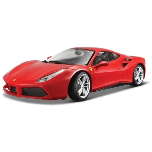 Schaalmodel 1:18 Ferrari 488 GTB Rood Bburago