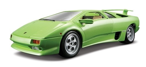 Schaalmodel 1:18 Lamborghini Diablo Groen Bburago