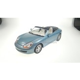 Schaalmodel 1:18 Porsche 911 Convertible Blauw Solido