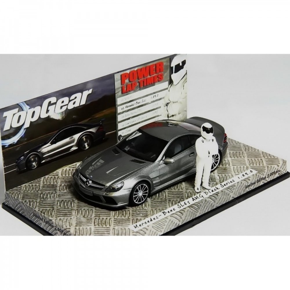 AMG SL65 ブラック ミニカー 新品 Gear Up Models / GUM 1/64 SL65 AMG Black Series R230 2008