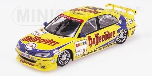 Schaalmodel 1:43 Peugeot 406 STW#9  J. Van Ommen 1997 Minichamps